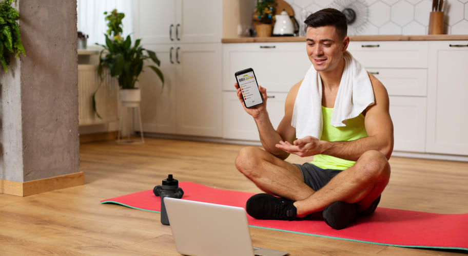 mobile application for fitness bloggers