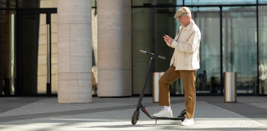 AI contribute to the security of e-scooter rental apps