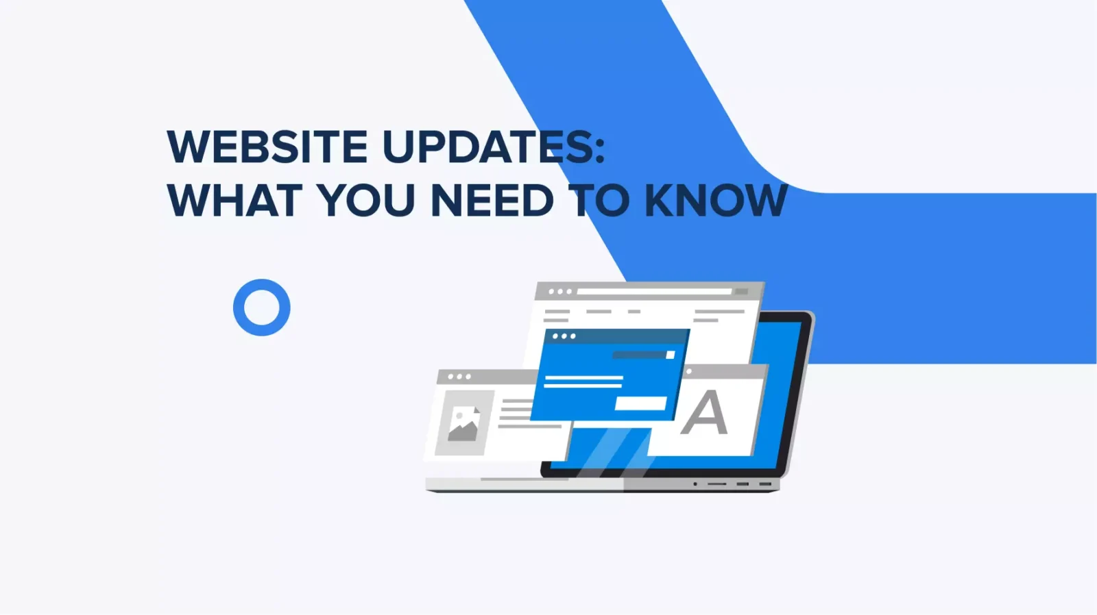 What should businesses know before updating a corporate website?