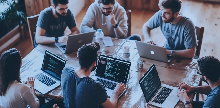 start to search dedicated development team