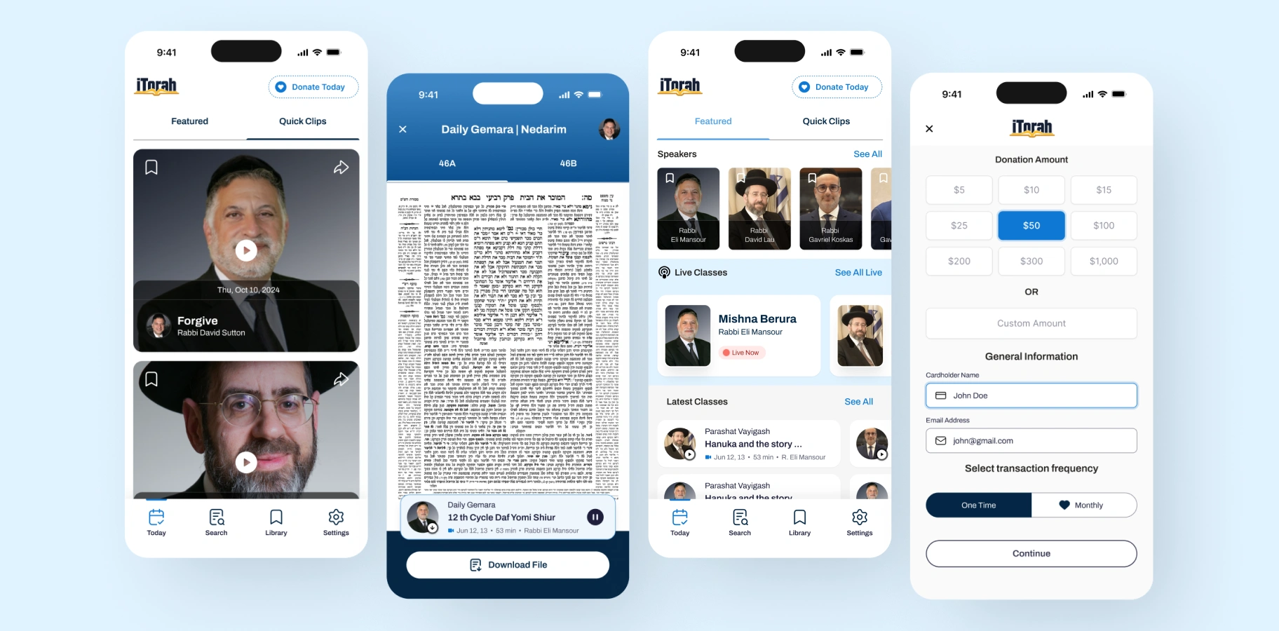 Interface and user experience