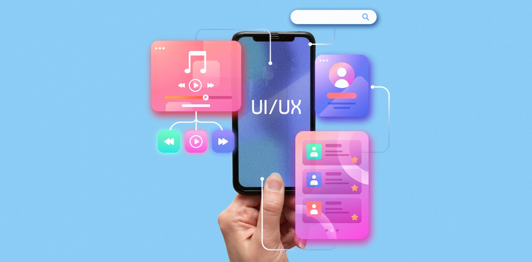 AI-first mobile app interface