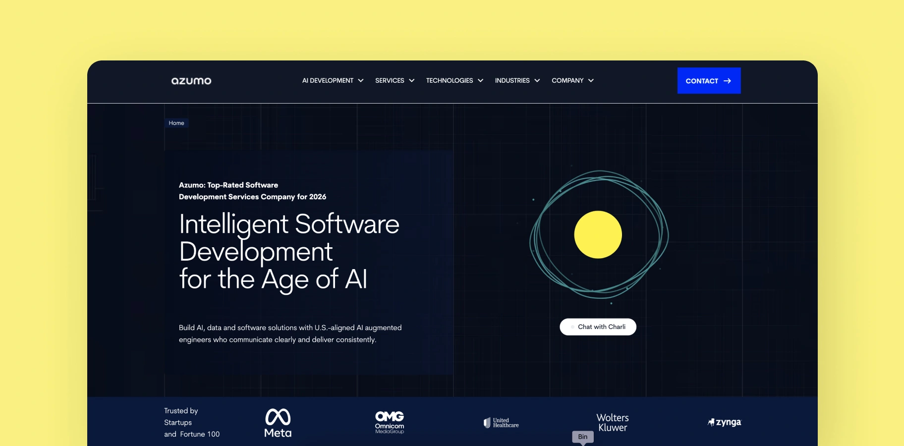 AI-powered web application